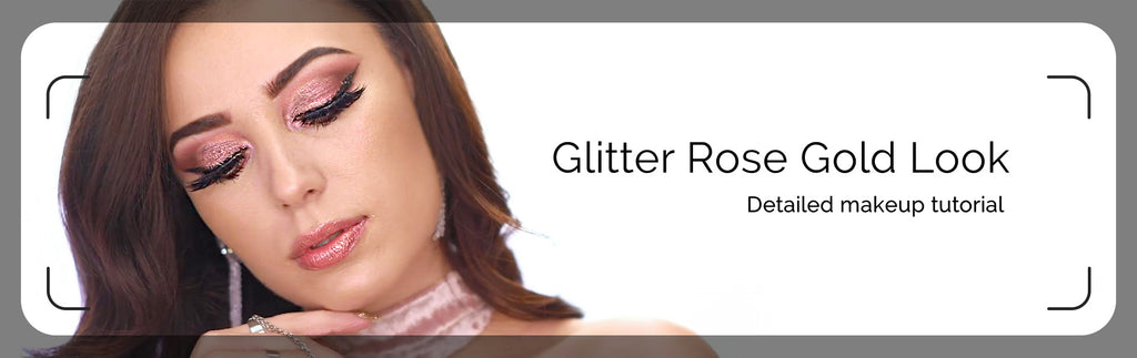 Do You Want A Glitter Rose Gold Look? | EIGSHOW BEAUTY